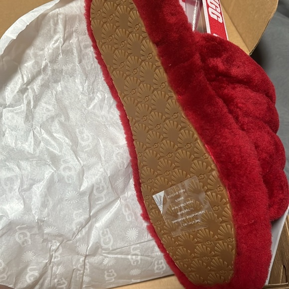 Ugg fluff yeah slide red - Picture 3 of 8